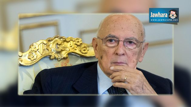 Le président italien Giorgio Napolitano démissionne