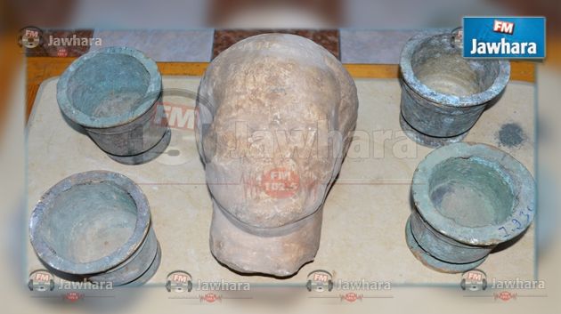 Saisie à Monastir de 24 pièces archéologiques datant des époques Romaine et Ottomane
