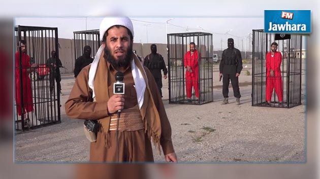 Daech fait parader des combattants peshmergas dans des cages