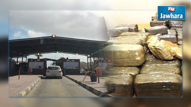 Ras Jedir : Saisie de 116 kg de cannabis dans une voiture libyenne