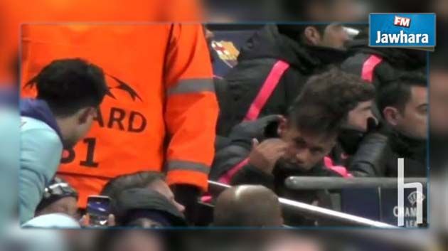 Clash entre Neymar et un supporter de Man City