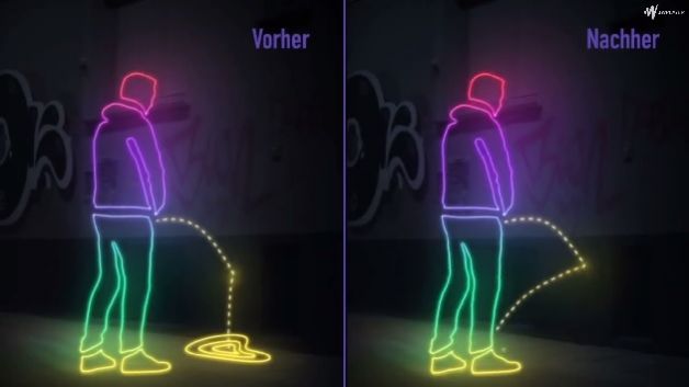 En Allemagne, des murs qui font rebondir… l'urine ! 