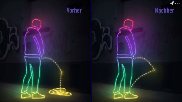 En Allemagne, des murs qui font rebondir… l'urine !
