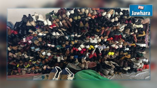 Saisie d'une quantité de sacs et de chaussures à Manouba