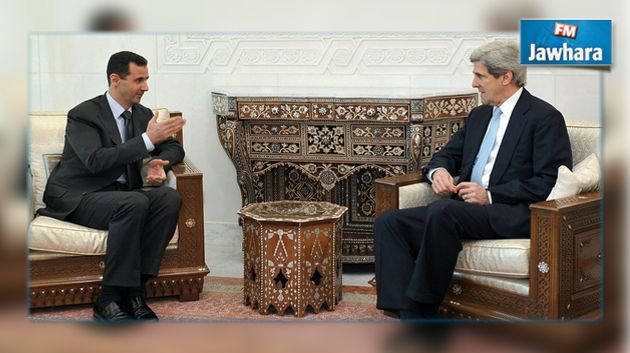 Kerry : Washington va devoir négocier avec Bachar al-Assad