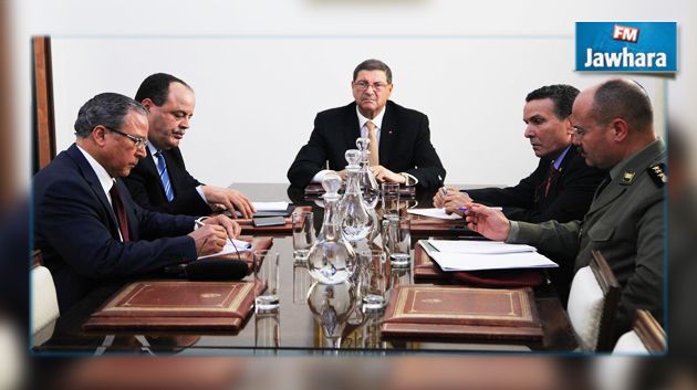 Réunion d'urgence de la cellule de crise