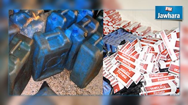 Sousse : Saisie d’importantes quantités d’essence et de cigarettes importées illicitement