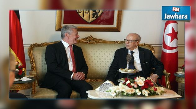 Le président allemand en Tunisie