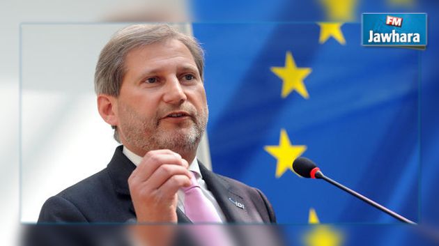 Le commissaire européen Johannes Hahn en visite à Tunis