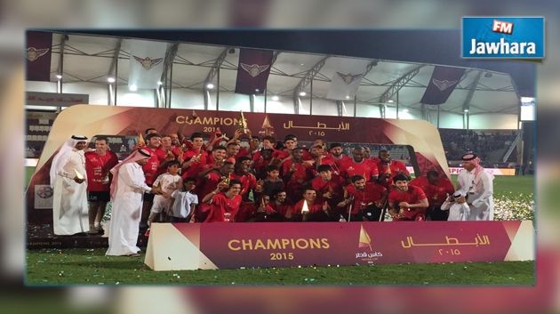Au Qatar, Youssef Msakni remporte le doublé Coupe-Championnat