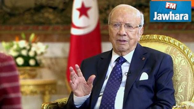 Béji Caïd Essebsi : La lutte contre le terrorisme exige une action collective