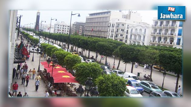 Les camions interdits de circulation à l'Avenue Habib Bourguiba à Tunis