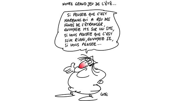 Caricature du vendredi 21 août 2015