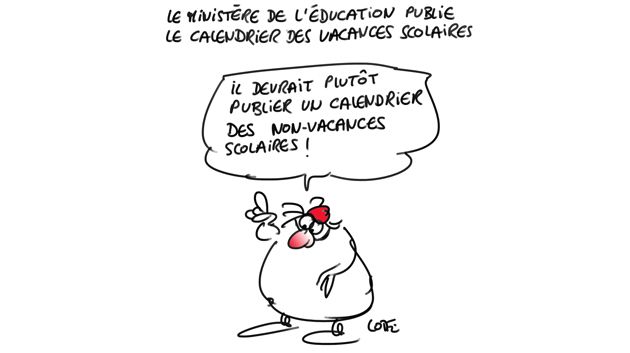 Caricature du vendredi 11 septembre 2015