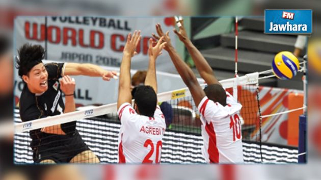 Mondial de Volleyball : La Tunisie encaisse sa 6ème défaite face au Japon