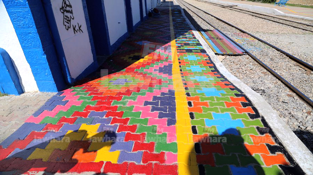 Renovation de la gare de Kalaa Kébira par Youth Council