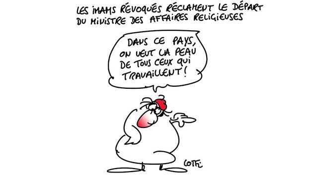 Caricature du jeudi 22 octobre 2015
