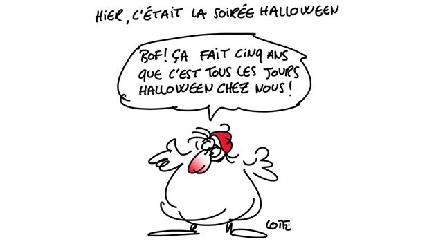 Caricature du dimanche 1er novembre 2015