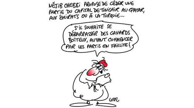 Caricature du mardi 3 novembre 2015