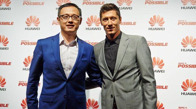 Robert Lewandowski nouvel ambassadeur de Huawei