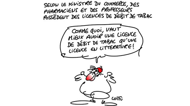 Caricature du samedi 21 Novembre 2015