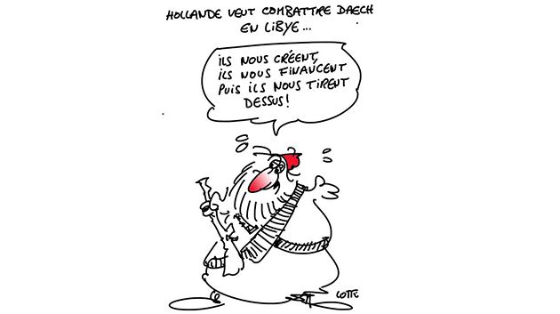 Caricature du vendredi 27 novembre 2015