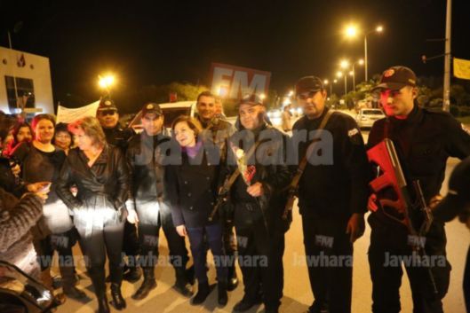 Sousse: L'union régionale de la Femme soutient les agents sécuritaires