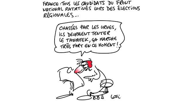 Caricature du mardi 15 décembre 2015