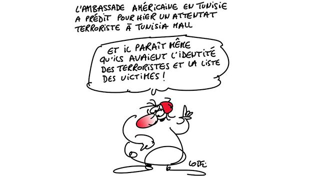 Caricature du mardi 22 décembre 2015