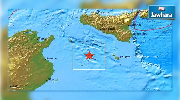Une secousse tellurique de 4,2 degrés en Méditerranée