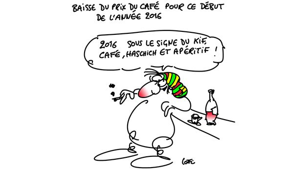 Caricature du dimanche 03 janvier 2016