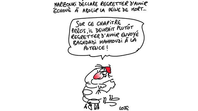 Caricature du lundi 4 janvier 2016