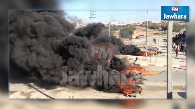 El Jem : Protestations et fermeture de 4 routes principales