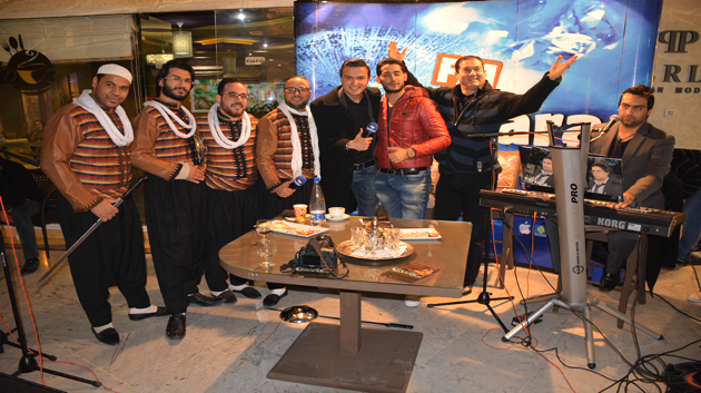 Troupe Rjèl el hara, Habib Azayez & Amine Dziri les invité du Spectacle