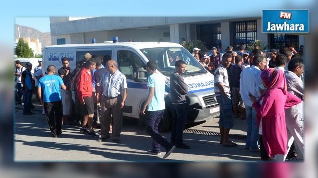Tension à Kasserine : Arrivée de 14 blessés à l'hôpital