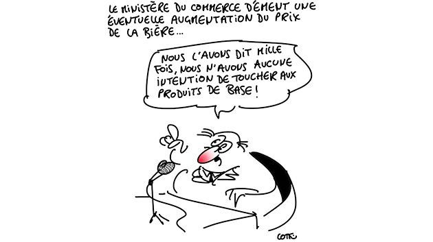 Caricature du lundi 8 Février 2016