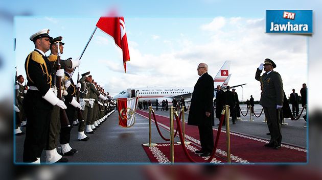 Béji Caïd Essebsi entame une visite officielle en Suisse