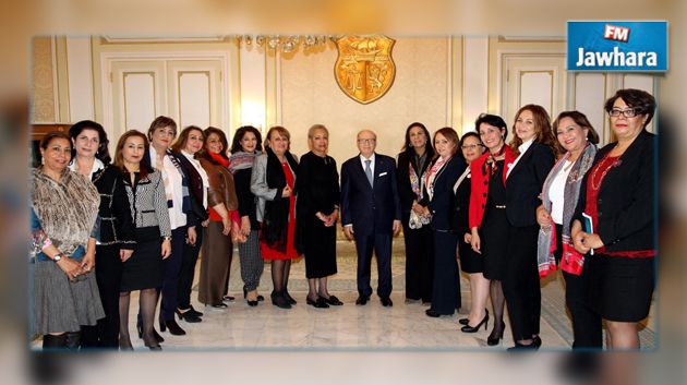 Béji Caïd Essebsi réitère son soutien à la femme tunisienne et arabe