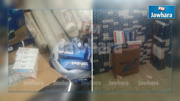 Sousse : Saisie de 10000 paquets de cigarettes de contrebande
