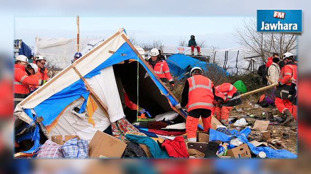 Crise de migrants : Evacuation tendue de la «jungle» de Calais