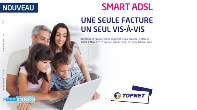 TOPNET lance l'offre «SMART ADSL»