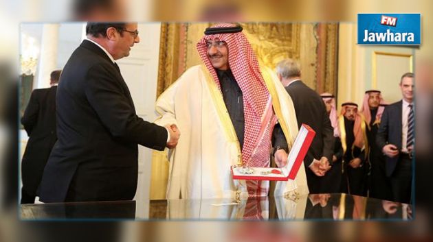 Hollande a décerné la légion d'honneur au prince saoudien ... en toute discrétion