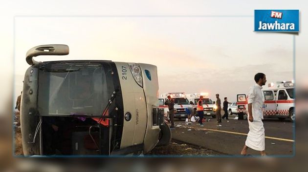 Renversement d’un bus de pèlerins en Arabie Saoudite : Toutes les victimes sont de nationalité égyptienne