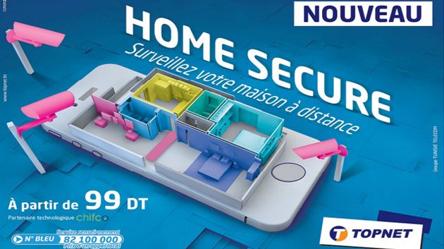 Topnet lance « Home Secure », sa première solution d’objets connectés