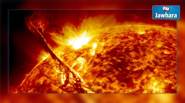 Nasa : Des nouvelles images d'une éruption solaire filmée en 4K