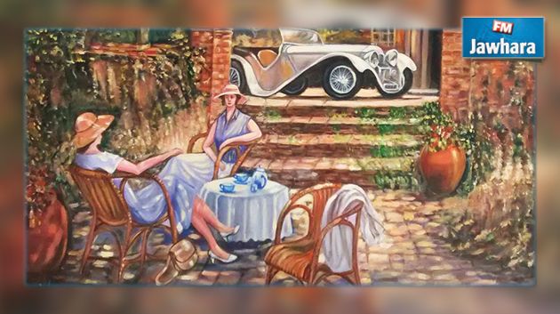 Radhia Zlitini Bahloul expose ses œuvres de peinture
