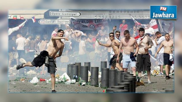 Euro 2016 : De violents heurts entre supporters à Marseille