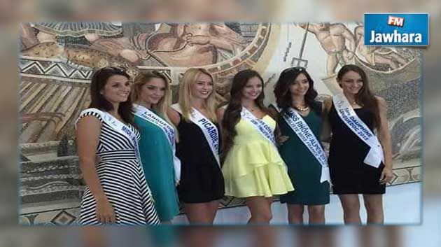 Six candidates de Miss France débarquent à Djerba