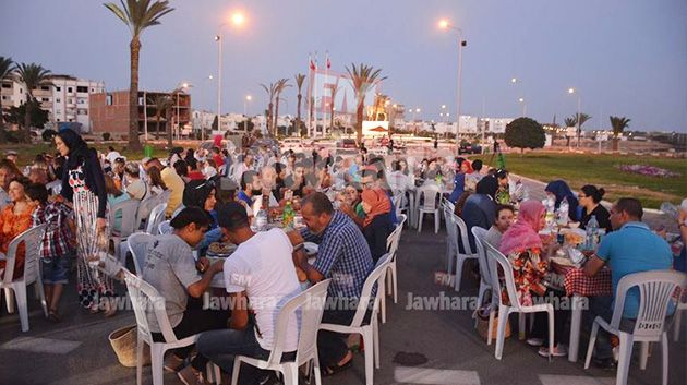 Iftar collectif à Monastir