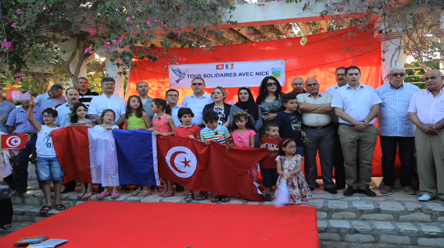 Les habitants de Msaken solidaires avec les familles des victimes de l'attentat de Nice
